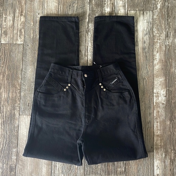 Rockies Denim - Rockies Vintage Women's Black Western
Rare High waisted Jeans, 9/10